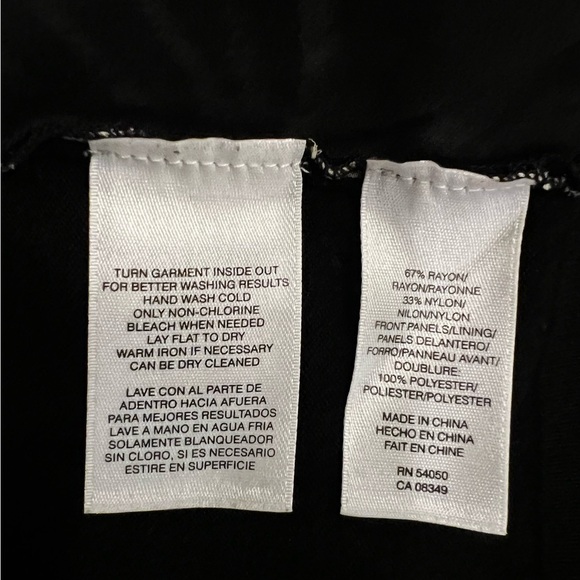 JONES NEW YORK Collection open black-print cardigan /size S - Picture 8 of 8